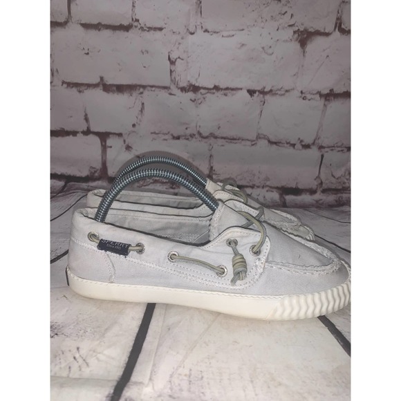 Sperry women’s fabric boat shoes (size 7) - Picture 4 of 7